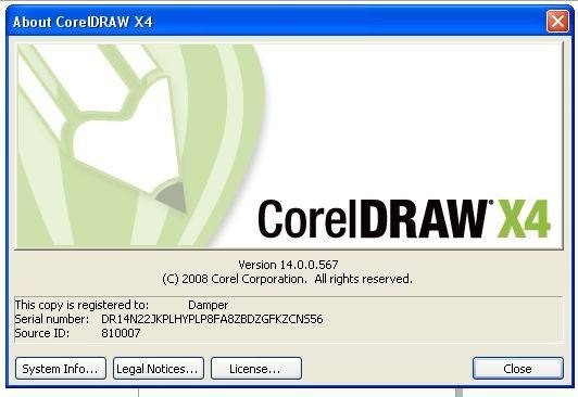 corel draw x4